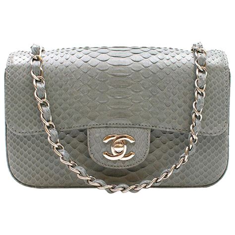 chanel python detachable|Chanel python purses for sale.